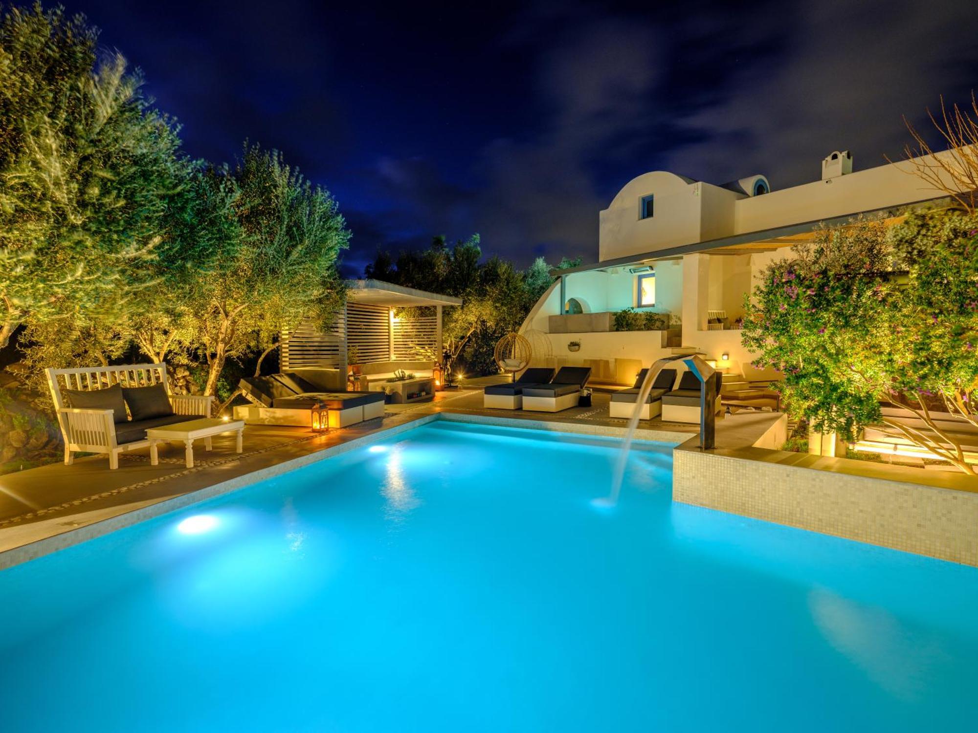 Ambeli Luxury Villa Megalokori Exterior foto